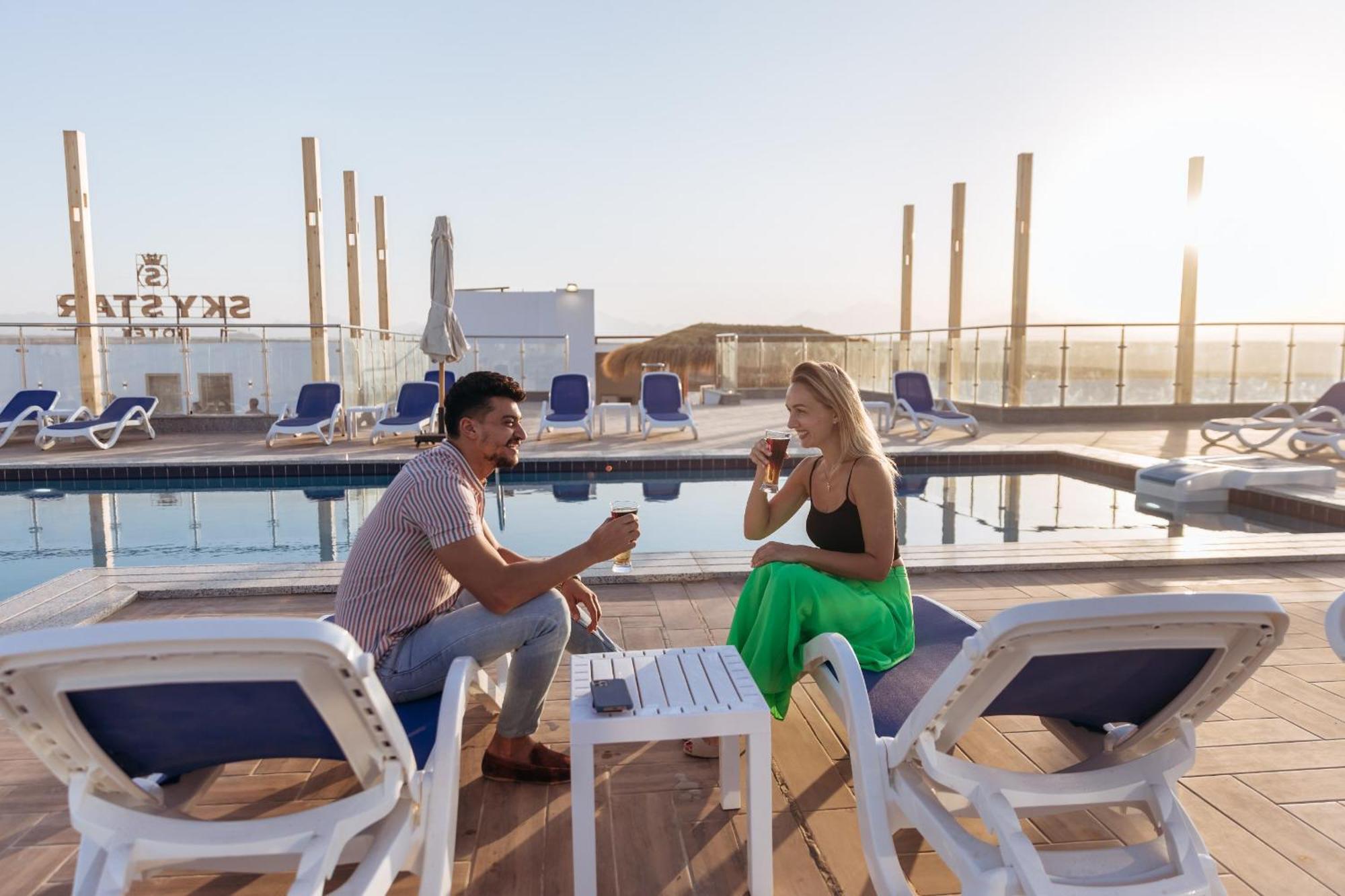Sky Star Hotel Free Shuttle To Hurghada City Center Экстерьер фото